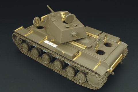 ハウラー HLX48133 1/48 WWII ソビエト KV-1 重戦車 エッチングセット(タミヤ用)