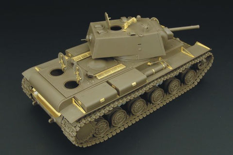 ハウラー HLX48133 1/48 WWII ソビエト KV-1 重戦車 エッチングセット(タミヤ用)