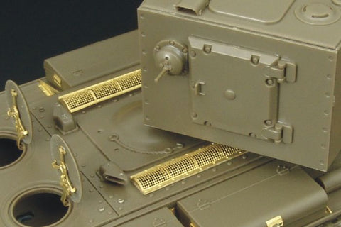 ハウラー HLX48136 1/48 WWII ソビエト KV-2 重戦車 グリル(タミヤ用)