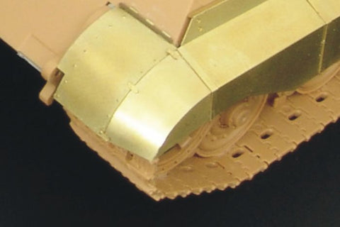 ハウラー HLX48140 1/48 WWII ドイツ キングタイガー フェンダー(タミヤ用)