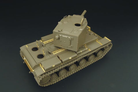 ハウラー HLX48141 1/48 WWII ソビエト KV-2 重戦車 エッチングセット(タミヤ用)