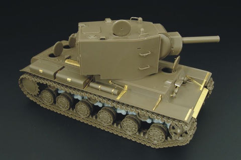 ハウラー HLX48141 1/48 WWII ソビエト KV-2 重戦車 エッチングセット(タミヤ用)