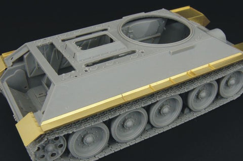 ハウラー HLX48154 1/48 WWII ソビエト T-34/85 フェンダー(ホビーボス用)
