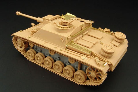 ハウラー HLX48168 1/48 WWII ドイツ III号突撃砲 G型 初期型 エッチングセット(タミヤ用)