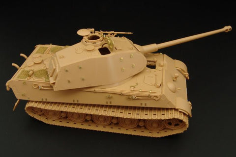 ハウラー HLX48169 1/48 WWII ドイツ キングタイガー ポルシェ砲塔 エッチングセット(タミヤ用)