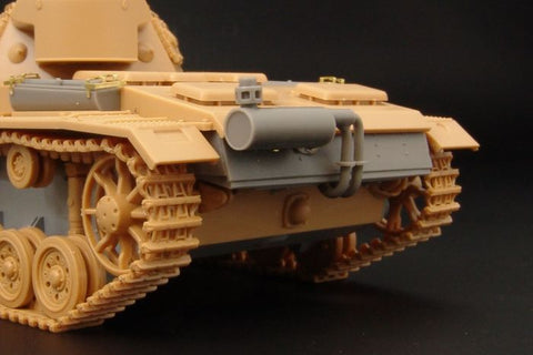 ハウラー HLX48182 1/48 WWII ドイツ III号戦車 M型 初期型 コンバージョンセット