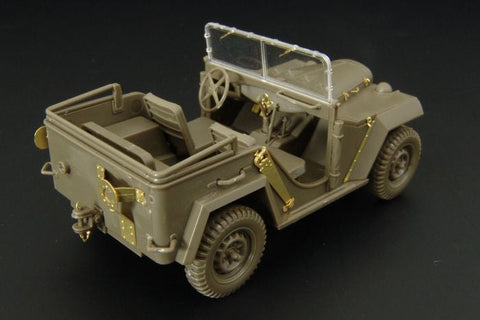 ハウラー HLX48185 1/48 WWII ソビエト GAZ-67B フィールドカー エッチングセット(タミヤ用)