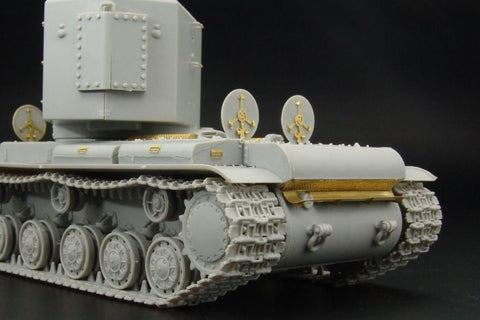 ハウラー HLX48188 1/48 WWII ソビエト KV-2 重戦車 初期型 エッチングセット(ホビーボス用)