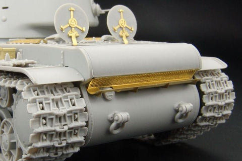 ハウラー HLX48189 1/48 WWII ソビエト KV-1 重戦車 1942年型 エッチングセット(ホビーボス84814用)