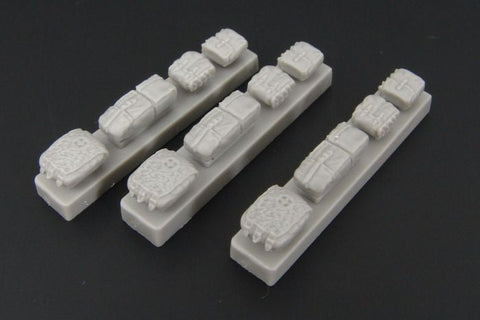 ハウラー HLX48196 1/48 WWII ドイツ リュックサック・バッグ(レジン製)