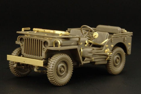 ハウラー HLX48212 1/48 WWII アメリカ ジープ エッチング基本セット(タミヤ用)