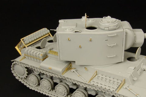 ハウラー HLX48234 1/48 WWII ドイツ Pz.Kpfw.754(r) KV-2 エッチングセット(ホビーボス)