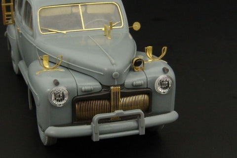 ハウラー HLX48262 1/48 WWII アメリカ スタッフカー 1942 エッチング&レジンパーツセット(タミヤ用)