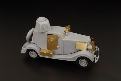 ハウラー HLX48341 1/48 WWII ソビエト BA-20 装甲車 エッチングセット(エース用)
