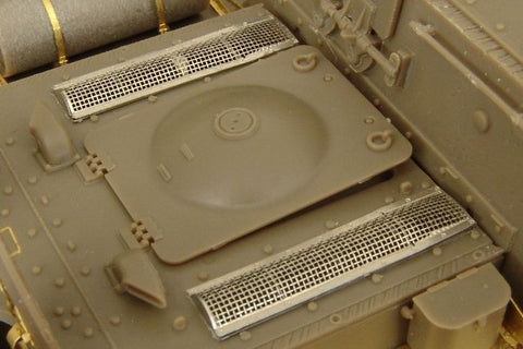 ハウラー HLX48349 1/48 WWII ソビエト SU-152 エンジンメッシュ (ブロンコ用)