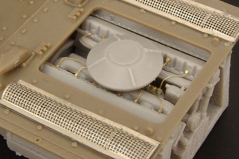 ハウラー HLX48351 1/48 WWII ソビエト SU-152 エンジン (ブロンコ用)