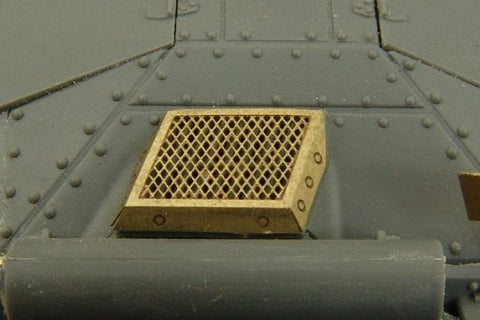 ハウラー HLX48365 1/48 WWII ドイツ Pz.38(t) E/F型 軽戦車 グリル(タミヤ用)