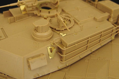 ハウラー HLX48385 1/48 WWII アメリカ M1A2 エイブラムス エッチングセット(タミヤ用)