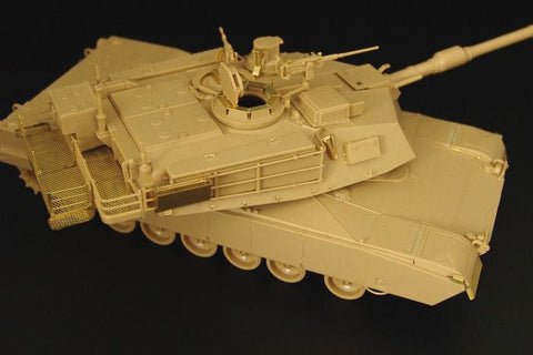ハウラー HLX48385 1/48 WWII アメリカ M1A2 エイブラムス エッチングセット(タミヤ用)
