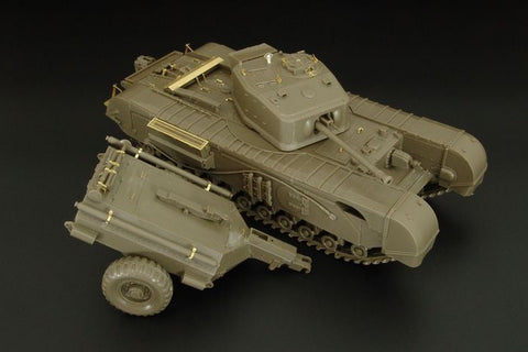 ハウラー HLX48388 1/48 WWII イギリス チャーチル Mk.VII エッチングセット(タミヤ用)