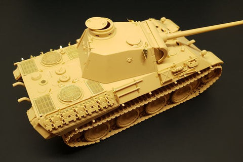 ハウラー HLX48395 1/48 WWII ドイツ パンサー D型 エッチングセット(タミヤ用)