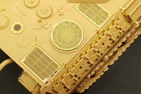 ハウラー HLX48396 1/48 WWII ドイツ パンサー D型 グリル(タミヤ用)