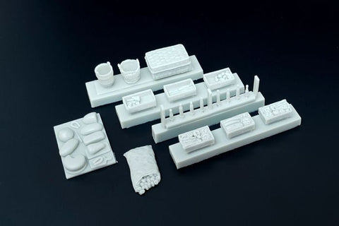 ハウラー HLX48400 1/48 汎用  軍用食料品セット