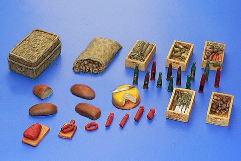 ハウラー HLX48400 1/48 汎用  軍用食料品セット
