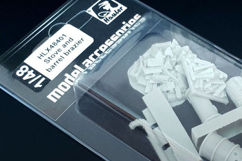 ハウラー HLX48401 1/48 汎用  ストーブ＆樽火鉢