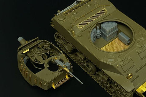 ハウラー HLX48407 1/48 WWII アメリカ M8 自走榴弾砲 エッチングセット(タミヤ用)
