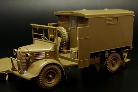 ハウラー HLX48410 1/48 WWII イギリス 2トン 4×2 野戦救急車 エッチングセット(タミヤ用)