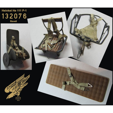HGW 132076 1/32 ハインケル HE 111 シートベルト ２セット | レベル用