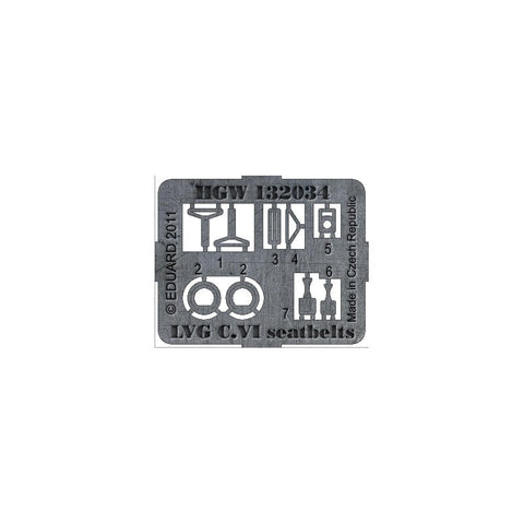 HGW 132591 1/32 LVG C.VI シートベルト pre-cut (laser) | ウイングナットウイングス用