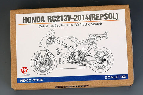 ホビーデザイン HD02-0340 1/12 ホンダ RC213V-2014(レプソル) ディティールアップセット (タミヤ14130用) （エッチングパーツ+メタルパーツ+レジン）
