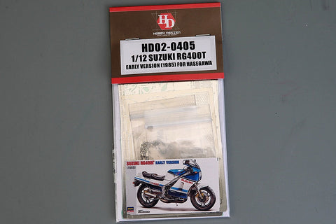 ホビーデザイン HD02-0405 1/12 スズキ RG400ガンマ 前期型(1985) ディティールアップセット(ハセガワ21509用) （エッチングパーツ+メタルパーツ+レジン）