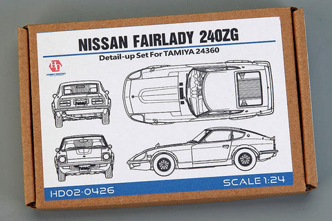 ホビーデザイン HD02-0426 1/24 日産 フェアレディ 240ZG (タミヤ24360用) （エッチングパーツ+メタルパーツ+レジン）