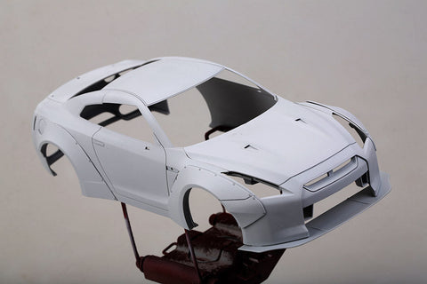 ホビーデザイン HD03-0307 1/24 LB パフォーマンス 日産 R35 ディティールアップセット (レジン+エッチングパーツ+デカール)