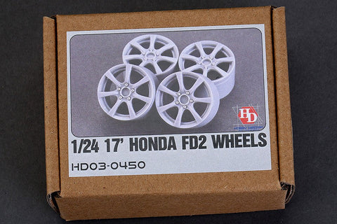 ホビーデザイン HD03-0450 1/24 17インチ ホンダ FD2 ホイール