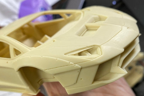 ホビーデザイン HD03-0550 1/24 LB-Works アヴェンタドール 2.0 フルディティールキット(レジン+エッチングパーツ+デカール+メタルホイール+メタルパーツ+メタルロゴ)