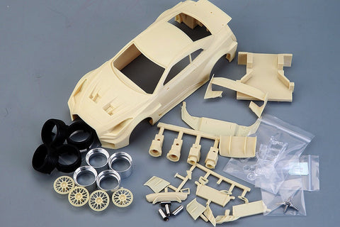 ホビーデザイン HD03-0590 1/24 LB-Silhouette Works GT 35GT-RR (Combat Style) トランスキット (レジン+エッチングパーツ+デカール+メタルホイール+メタルパーツ+メタルロゴ)