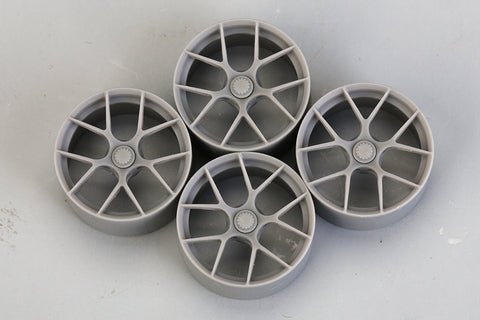 ホビーデザイン HD03-0674  1/24 18' BBS F1-R センターロックホイール（3Dプリント）(レジン+デカール )