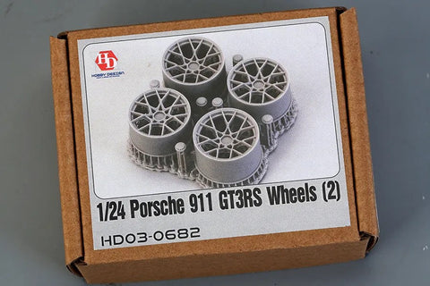 ホビーデザイン HD03-0682 1/24 ポルシェ 911 GT3 RS ホイールセット (2)