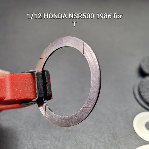 カレドモデル D018 1/12 ホンダ NSR500（1986年型）用 金属製ディスクブレーキ (タミヤ用)