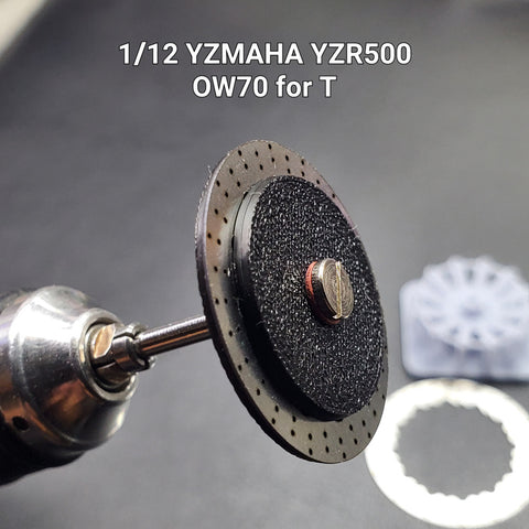 カレドモデル D017 1/12 ヤマハ YZR500 OW70 オートバイ用メタルディスクブレーキ (タミヤ用)