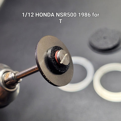 カレドモデル D018 1/12 ホンダ NSR500（1986年型）用 金属製ディスクブレーキ (タミヤ用)