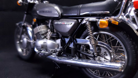 カレドモデル LQ004 1/12 カワサキ 500SS用 ホイールスポークセット (ハセガワ用)
