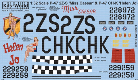 キッツワールド KW132071 1/32 P-47D サンダーボルト バブルトップ
