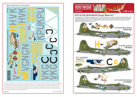 キッツワールド KW148005 1/48 ボーイング B-17 F/G フライングフォートレス