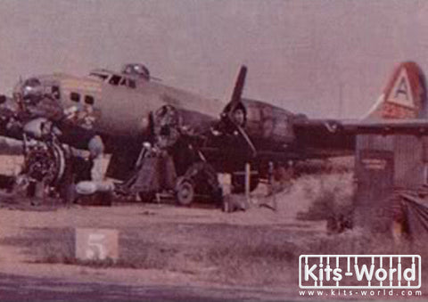 キッツワールド KW148086 1/48 ボーイング B-17F/G フライングフォートレス
