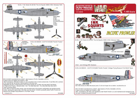キッツワールド KW148098 1/48 B-25J ミッチェル